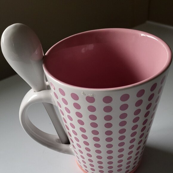 ABBOTT CHINA MUG & SPOON - Picture 5 of 10
